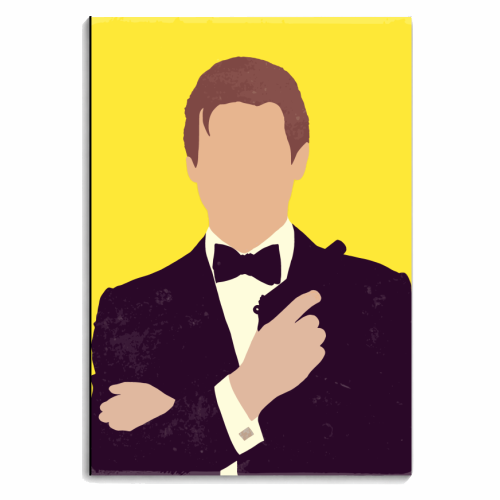 007 Roger - personalised A4, A5, A6 notebook by Danny Welch