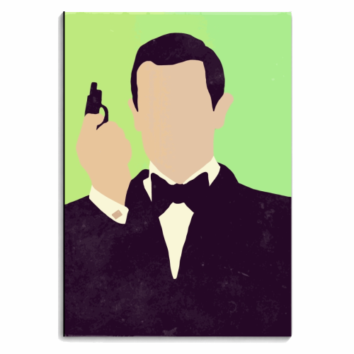007 George - personalised A4, A5, A6 notebook by Danny Welch