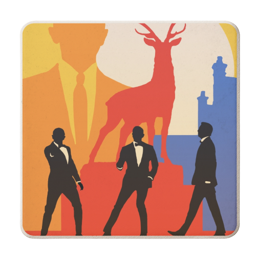 007 Skyfall - personalised beer coaster by Danny Welch