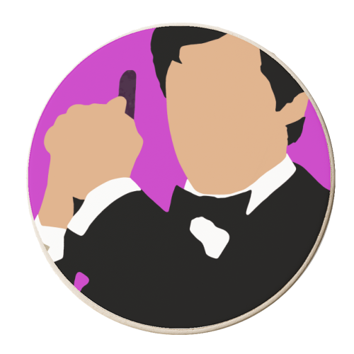 007 Timothy - personalised beer coaster by Danny Welch