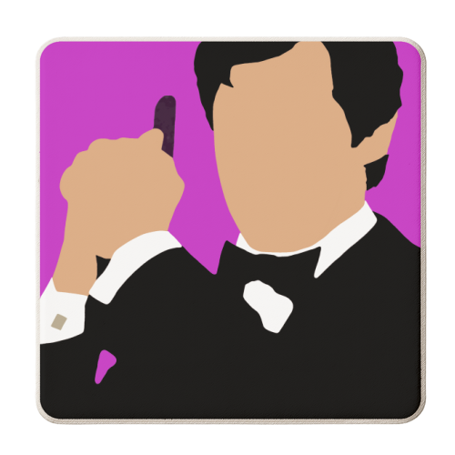 007 Timothy - personalised beer coaster by Danny Welch