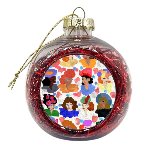 1940 GIRLS - xmas bauble by Ana Clerici