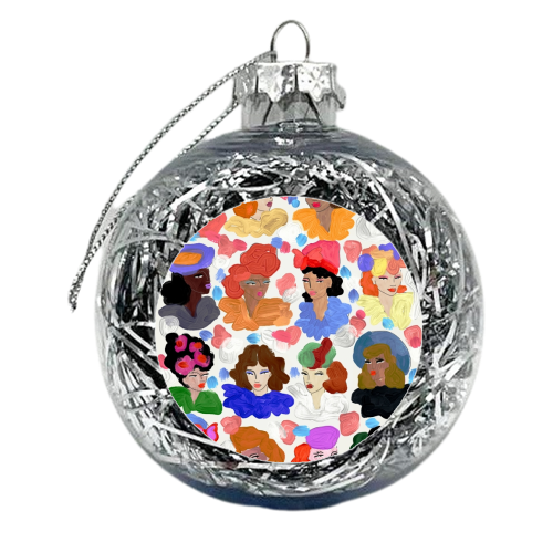 1940 GIRLS - xmas bauble by Ana Clerici