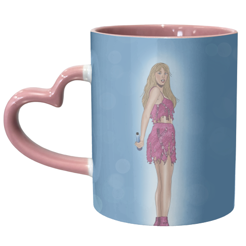 1989 Era Print - unique mug by Drawings by Firefly