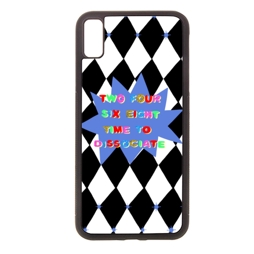 2 4 6 8 Time to Dissociate - stylish phone case by Yaz Raja