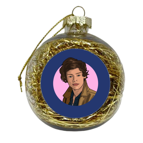 2012 boy band star - xmas bauble by The Girl Next Draw