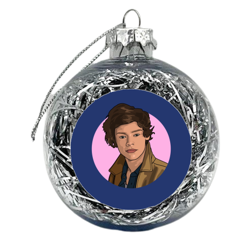2012 boy band star - xmas bauble by The Girl Next Draw