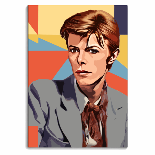 70's Geo David - personalised A4, A5, A6 notebook by DOLLY WOLFE