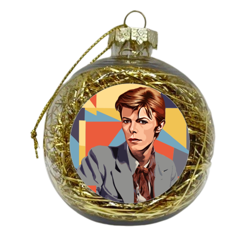 70's Geo David - xmas bauble by DOLLY WOLFE