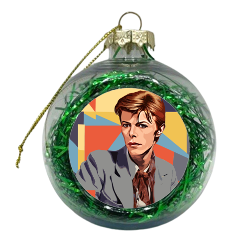 70's Geo David - xmas bauble by DOLLY WOLFE