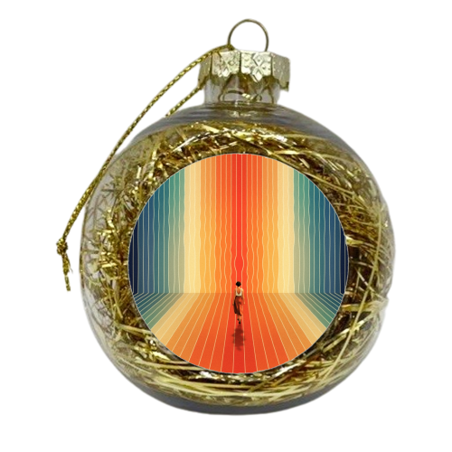 70s Summer Vibes - xmas bauble by taudalpoi