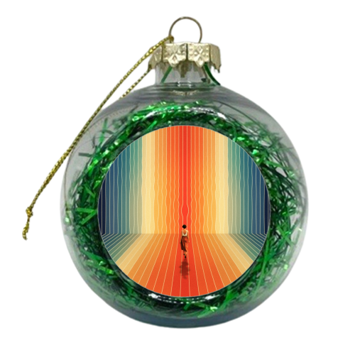 70s Summer Vibes - xmas bauble by taudalpoi