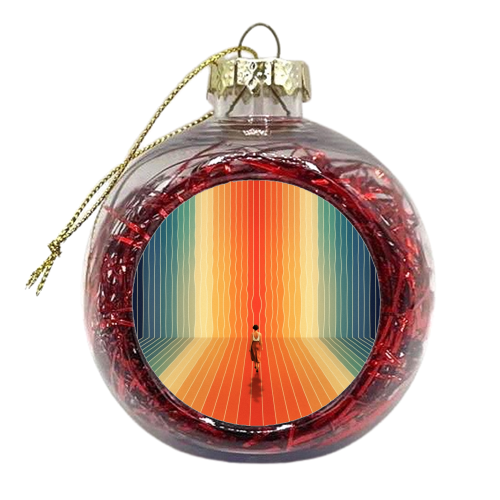 70s Summer Vibes - xmas bauble by taudalpoi