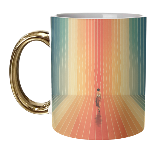 70s Summer Vibes - unique mug by taudalpoi