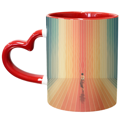 70s Summer Vibes - unique mug by taudalpoi