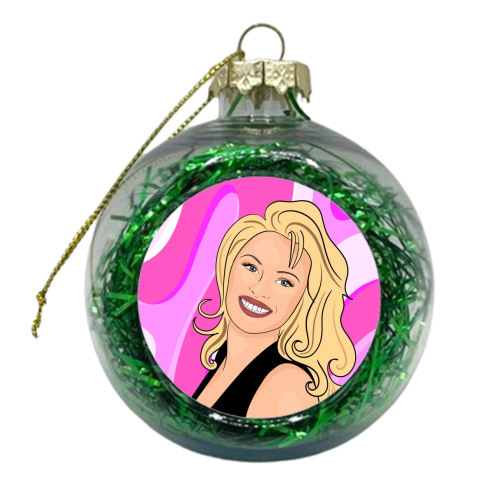 90's Pam - xmas bauble by Eloise