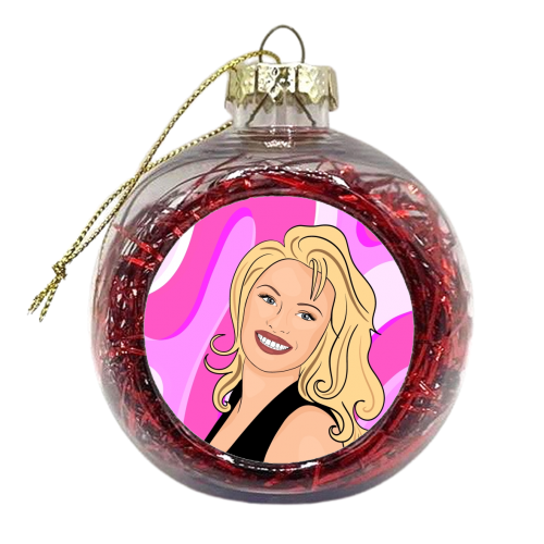 90's Pam - xmas bauble by Eloise