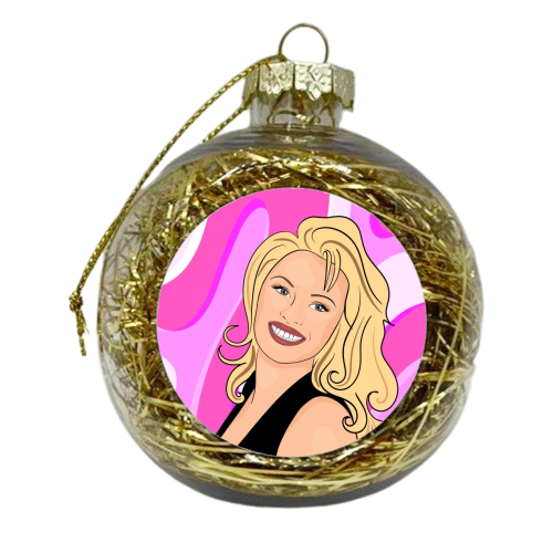 90's Pam - xmas bauble by Eloise