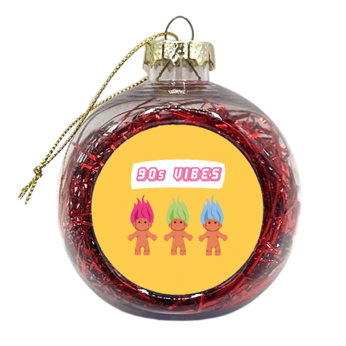 90s Vibes - xmas bauble by Laura Lonsdale