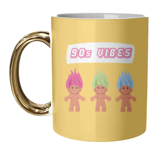 90s Vibes - unique mug by Laura Lonsdale