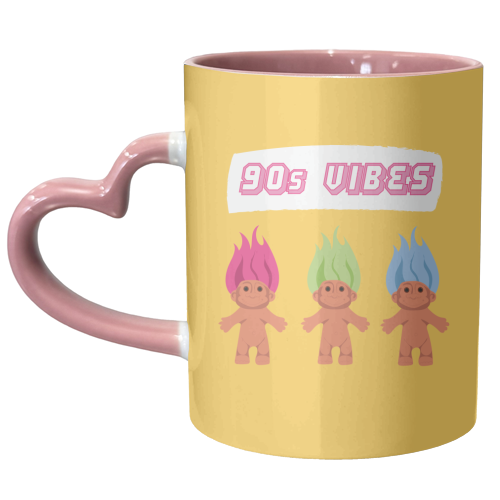 90s Vibes - unique mug by Laura Lonsdale