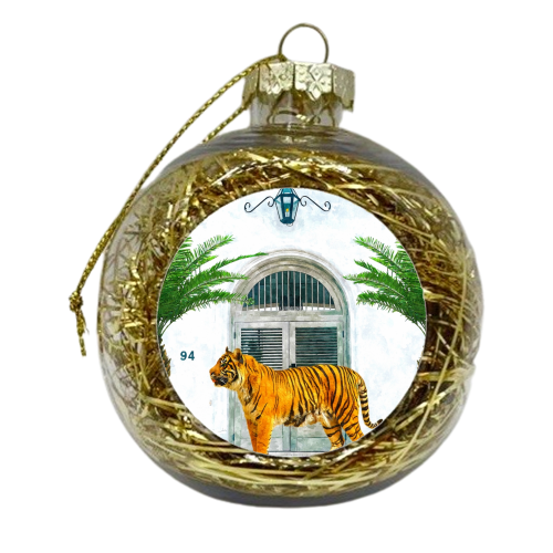 94 Tropical - xmas bauble by Uma Prabhakar Gokhale