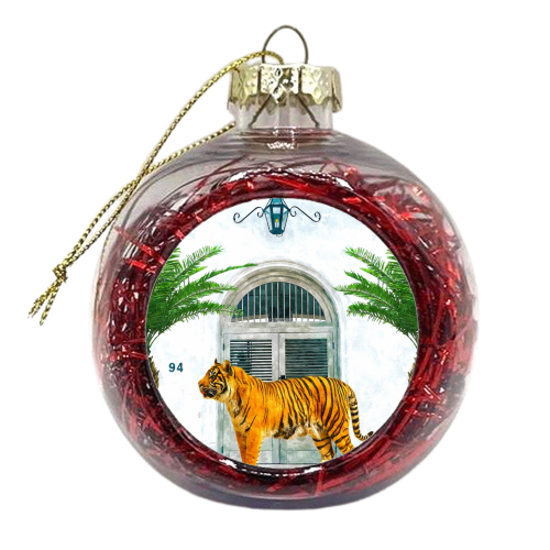 94 Tropical - xmas bauble by Uma Prabhakar Gokhale