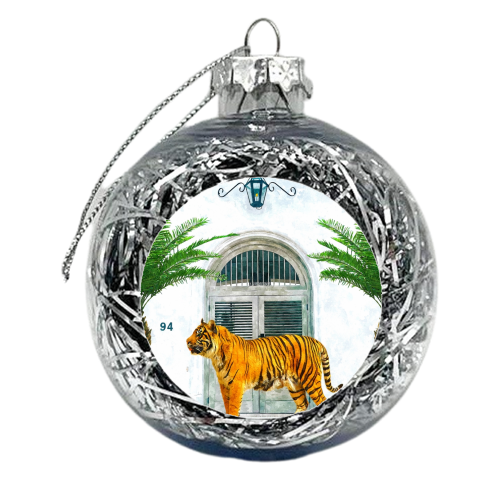 94 Tropical - xmas bauble by Uma Prabhakar Gokhale