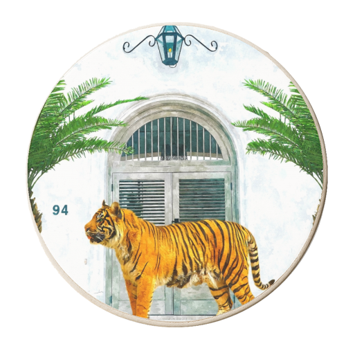 94 Tropical - personalised beer coaster by Uma Prabhakar Gokhale