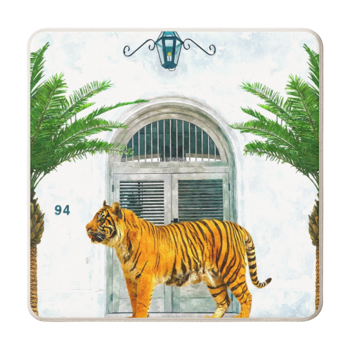 94 Tropical - personalised beer coaster by Uma Prabhakar Gokhale