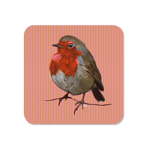 A Christmas Red Robin - Magnet by Beverley Rae