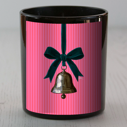 A Christmas Silver Bell - scented candle by Beverley Rae