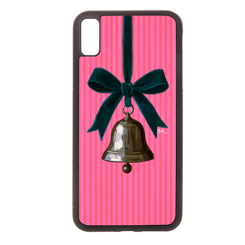 A Christmas Silver Bell - stylish phone case by Beverley Rae
