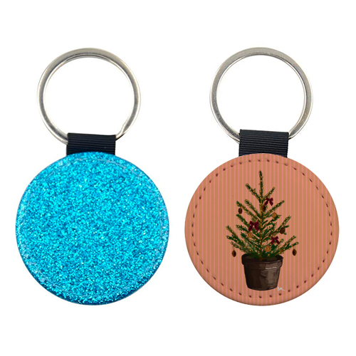 A Christmas Tree - keyring by Beverley Rae