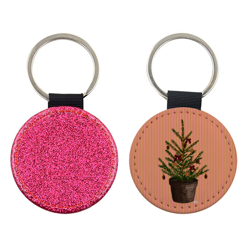 A Christmas Tree - keyring by Beverley Rae
