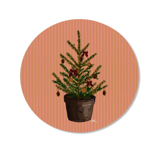 A Christmas Tree - Magnet by Beverley Rae