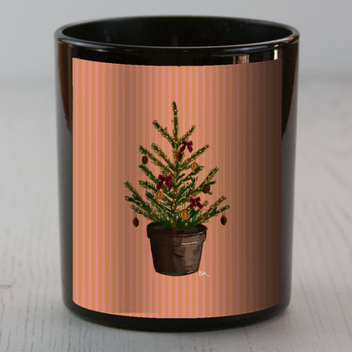 A Christmas Tree - scented candle by Beverley Rae