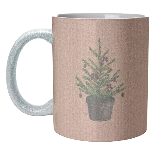 A Christmas Tree - unique mug by Beverley Rae
