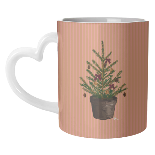 A Christmas Tree - unique mug by Beverley Rae
