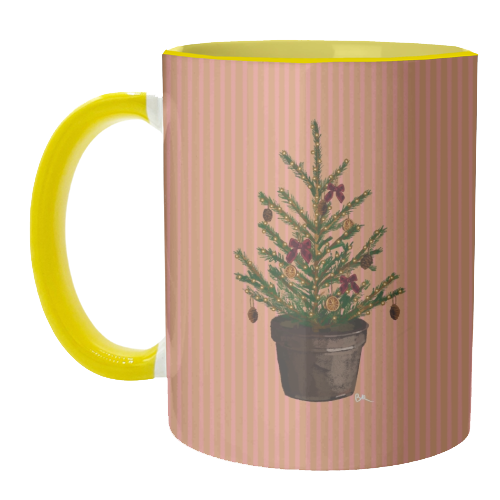 A Christmas Tree - unique mug by Beverley Rae
