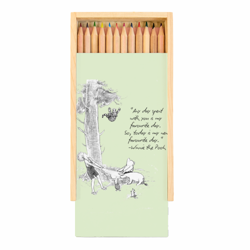 A day spent with you - Coloured Pencils with Box by Ms Doodle