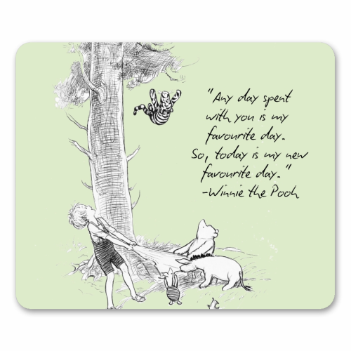 A day spent with you - mouse mat by Ms Doodle
