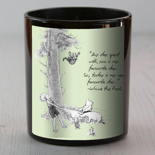 A day spent with you - scented candle by Ms Doodle