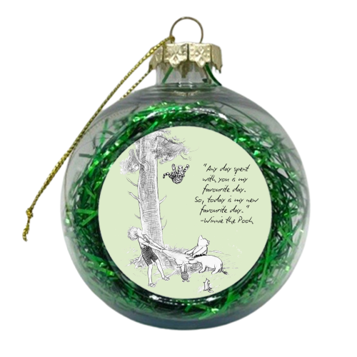 A day spent with you - xmas bauble by Ms Doodle