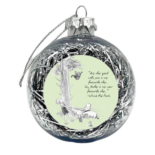 A day spent with you - xmas bauble by Ms Doodle