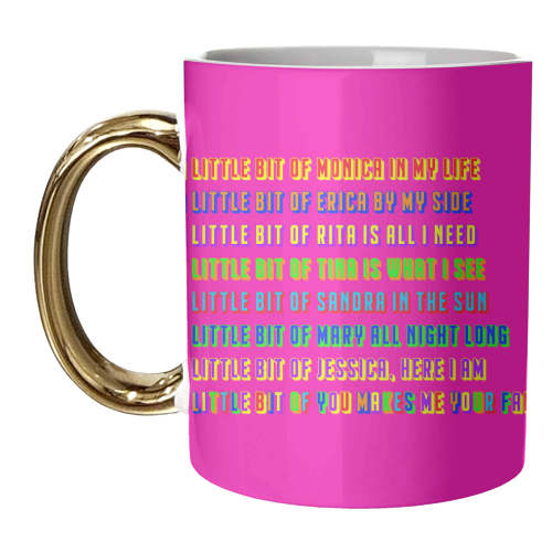 A Little Bit Of You - unique mug by Wallace Elizabeth