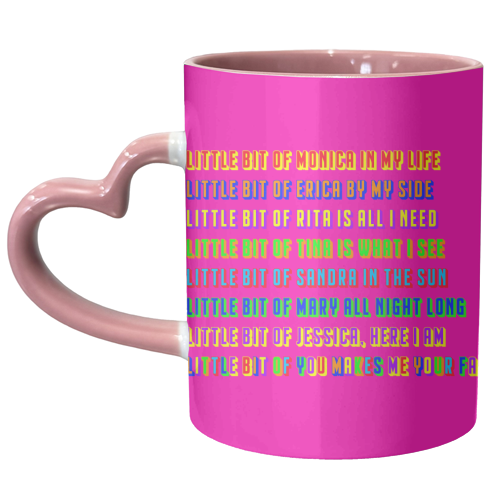 A Little Bit Of You - unique mug by Wallace Elizabeth