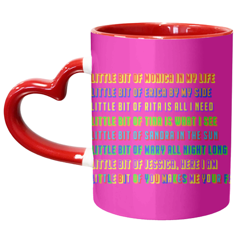 A Little Bit Of You - unique mug by Wallace Elizabeth