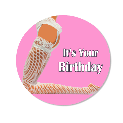 A Sexy Stockings Birthday - Magnet by David Bond