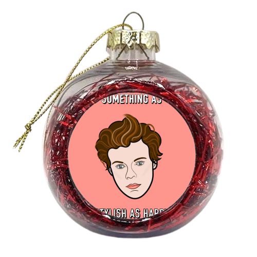 A Stylish Birthday - xmas bauble by Adam Regester